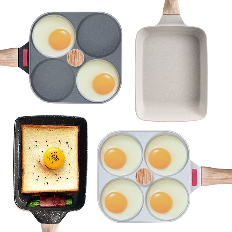 Mini Pancake Griddle - 日本風オムレツパン ノンスティック 玉子焼き器 卵焼き器 多用途朝食調理器 卵焼き器