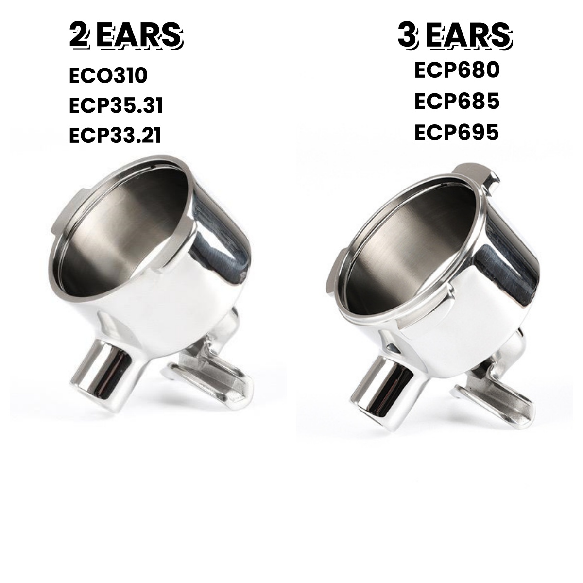 51mm デュアルスパウトコーヒーポルタフィルター (シング - Delonghi Espresso Ecp3420 のレビューと価格