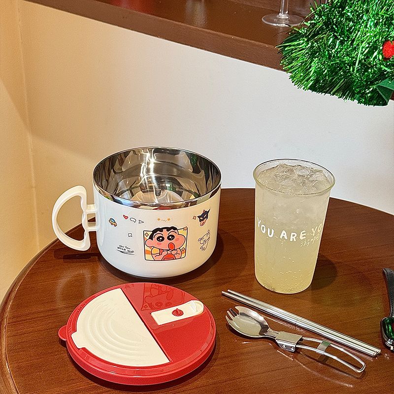 クレヨンしんちゃん漫画インスタントラーメンボウルかわいい学生 - Dim Sum Basket のレビューと価格