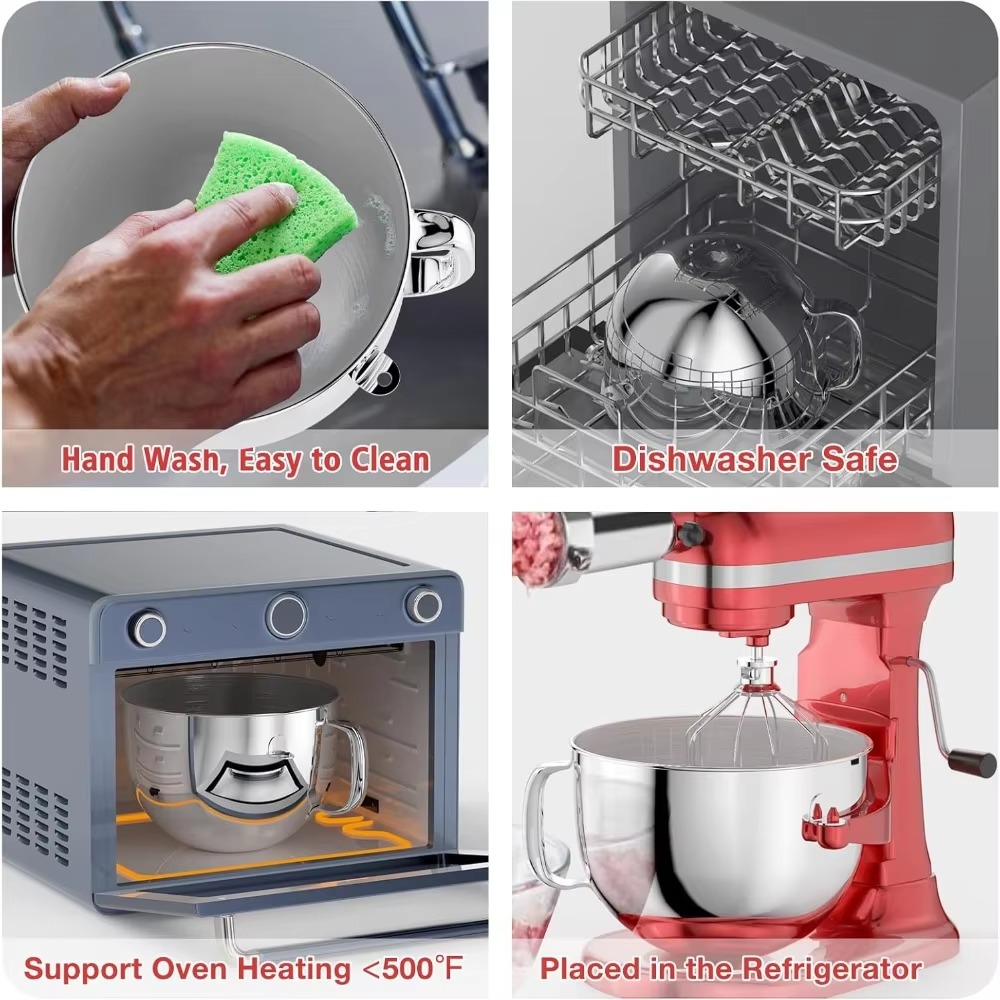4.5-5クォート ミキサーボウル ステンレス製 キッチンエ - Kitchenaid Mixer Artisan 5Qt のレビューと価格