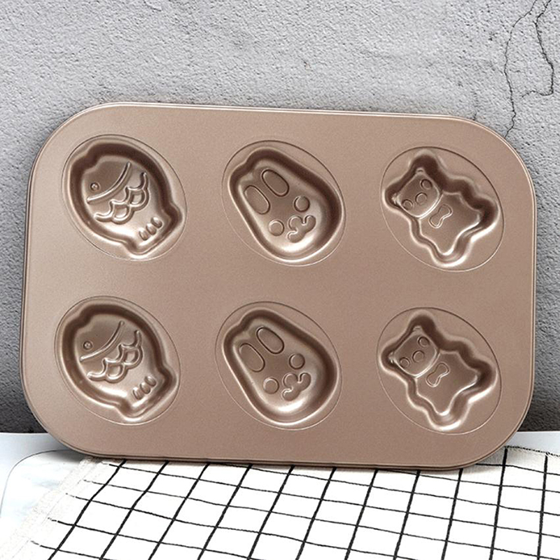 1 個ケーキクッキーパンケーキ炭素鋼ノンスティックベーキング - Mini Pancake Griddle のレビューと価格