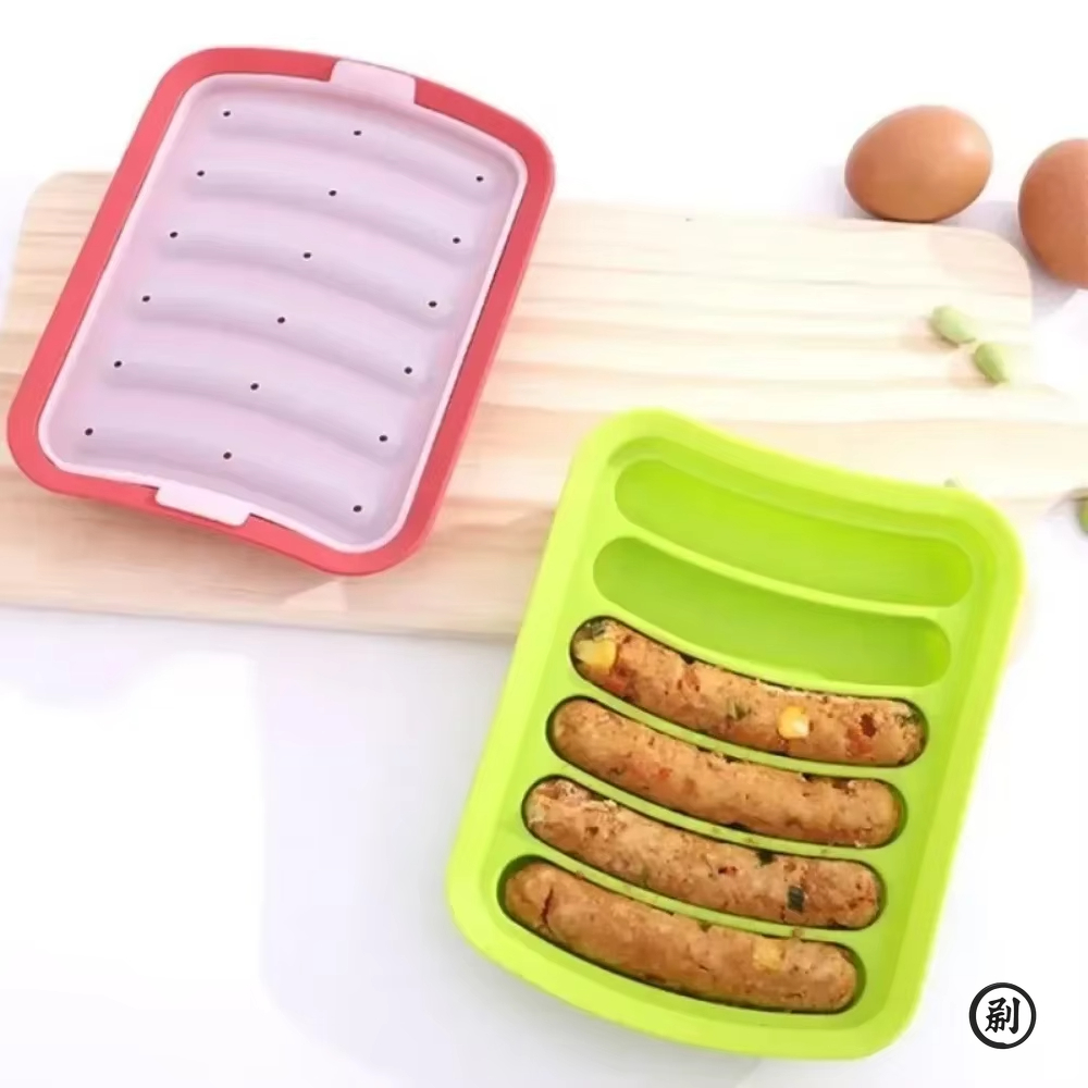 DIY食品グレードシリコンソーセージ型 ベビーフードサプリメ - Hot Dog Press のレビューと価格