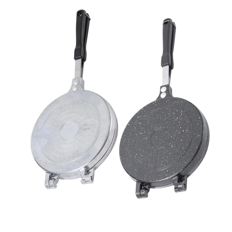 両面フライパンアルミ合金ノンスティックパンケーキパンサンドイ - Mini Pancake Griddle のレビューと価格